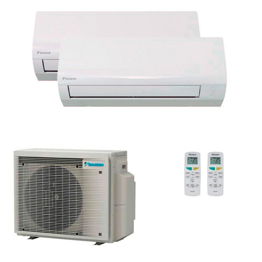 Daikin 2MXF50A + 2 x CTXF35F