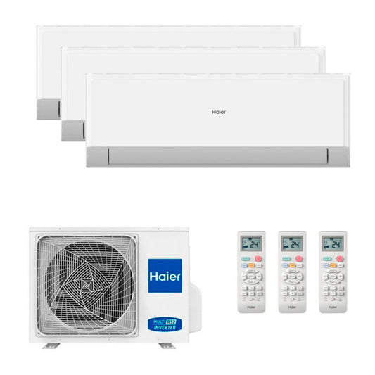 Haier 3U70S2SR5FA + 2 x AS25RBAHRA-3 + AS35RBAHRA-4
